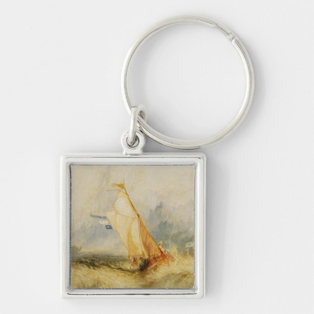 Chaveiro Joseph Mallord William Turner | Van Tromp Going Ab (Frente)