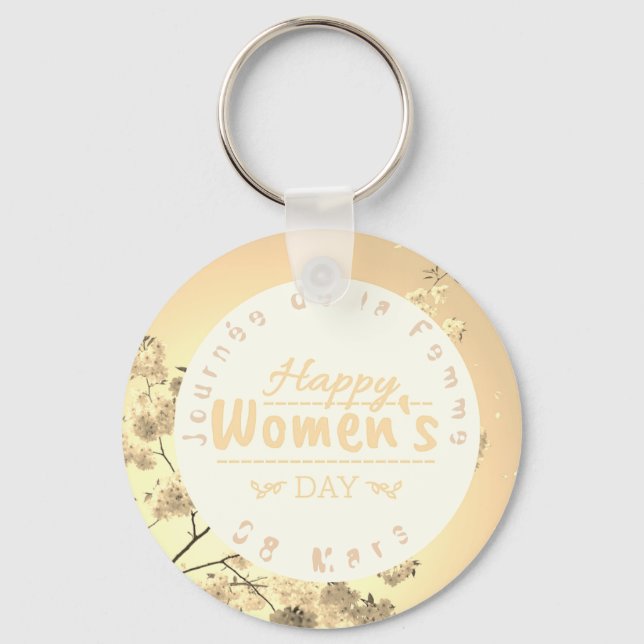 Chaveiro Journée de la Femme (Frente)