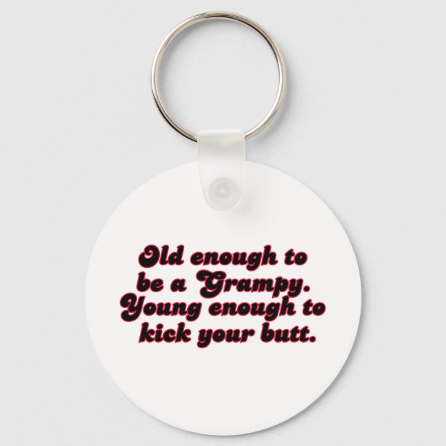 Chaveiro Jovem O Suficiente De Grampy (Frente)