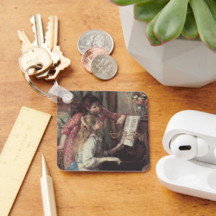 Chaveiro Jovens Garotas no Piano por Pierre Renoir