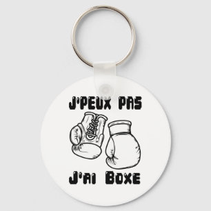 Chaveiro J'peux Pas J'ai Boxe - Camisola de Presente de Box