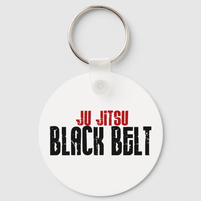 Chaveiro Ju Jitsu Black Belt (Frente)