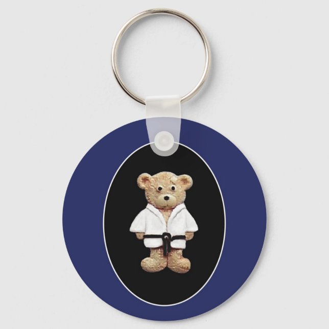 Chaveiro Judo Black Belt (Frente)