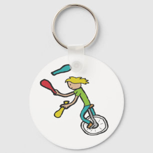 Chaveiro Juggler da Uniciclagem