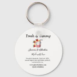 Chaveiro Juices e shakes website de negócios de restaurante