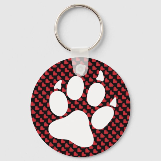 Chaveiro junger träumender Wolf Schlüsselanhänger (Frente)