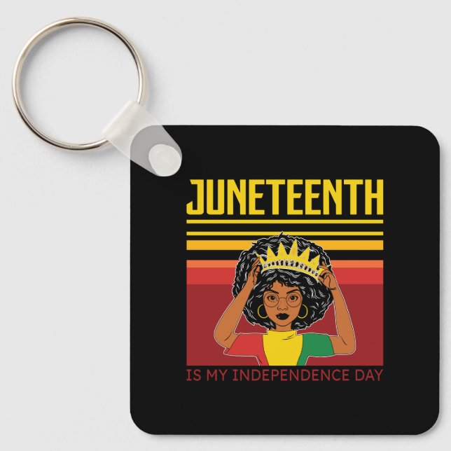 Chaveiro Junta | Independência | Mulher Afro (Frente)