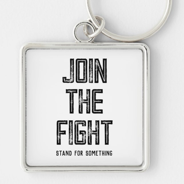 Chaveiro Junte-se à luta (Frente)