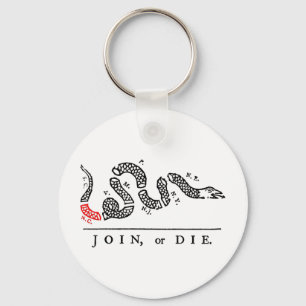 Chaveiro JUNTE-SE, ou MORRA-SE North Carolina