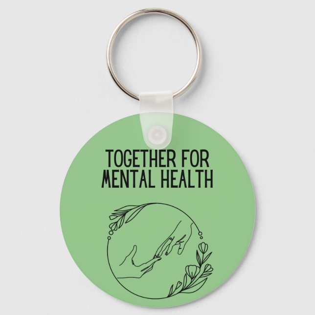 Chaveiro Juntos pela Saúde Mental (Frente)
