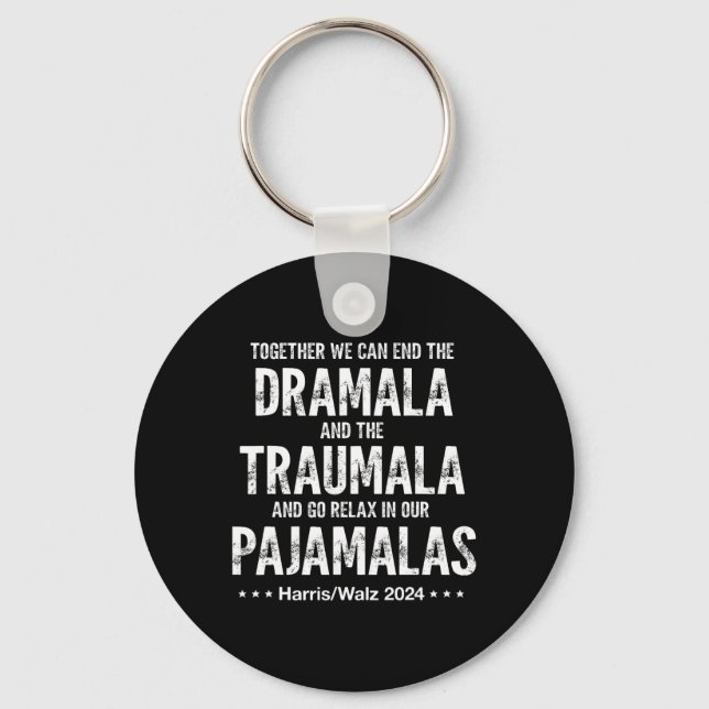 Chaveiro Juntos Podemos Acabar Com O Dramala E A Traumala H (Frente)