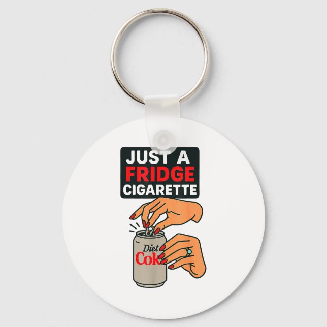 Chaveiro Just A Fridge Cigarette Funny Hand Design Cool Cos (Frente)