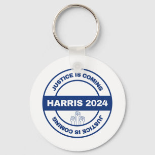 Chaveiro Justiça está chegando Eleição de Kamala harris W