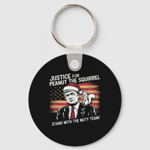 Chaveiro Justiça Para O Amendoim O Esquilo - Natal Xmas S