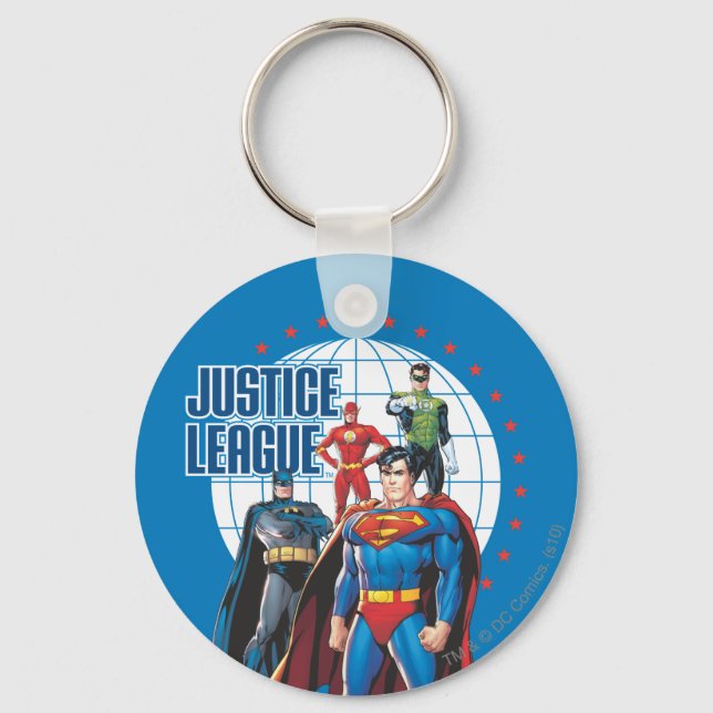 Chaveiro Justice League Global Heroes (Frente)