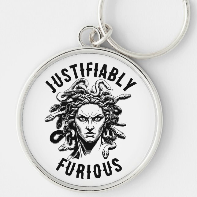Chaveiro Justifiably Furious feat. Medusa (Frente)