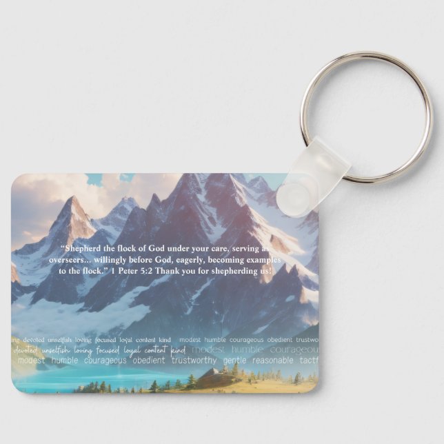 Chaveiro JW Obrigado por nos abrigar os mais velhos (Frente)