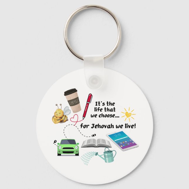 Chaveiro JW para pioneiros (Frente)