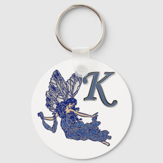 Chaveiro K Monograma Angel (Frente)