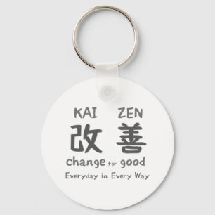 Chaveiro Kaizen - Mude para o bem - todos os dias em todos
