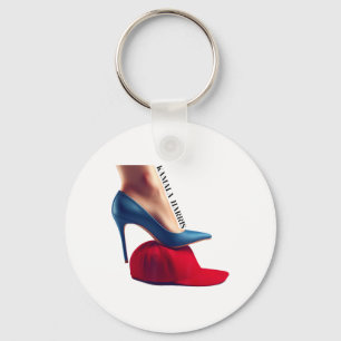 Chaveiro Kalama Harris 2024 Retro Comma La Red Hat Anti Tru