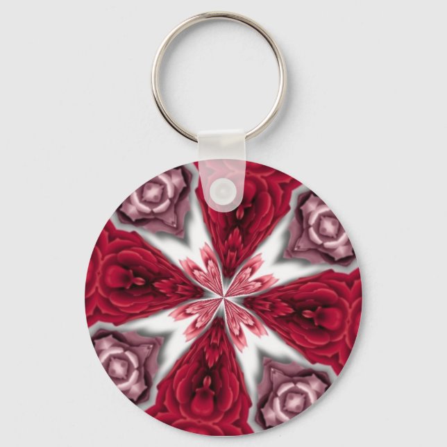 Chaveiro Kaleidoscope Rosa (Frente)