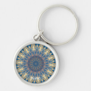 Chaveiro Kaleidoscópio Blue Chakra Thunder_Cove