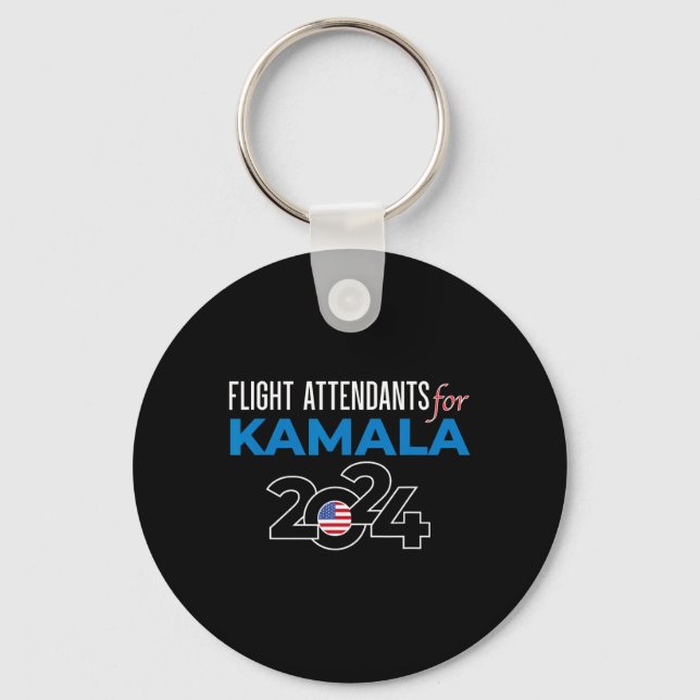 Chaveiro Kamala Harris 2024 Para Presidente (Frente)