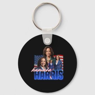 Chaveiro Kamala Harris American Flag Bootleg Reboot