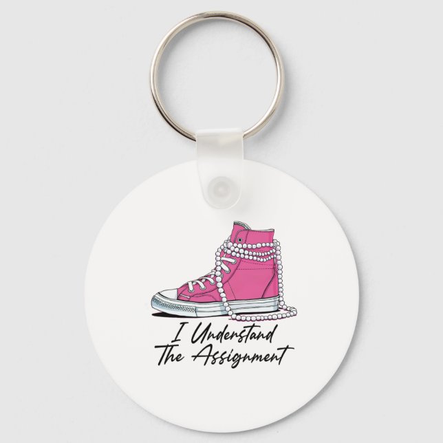 Chaveiro Kamala Harris Calçados E Pearl Eu Entendo A Ign (Frente)