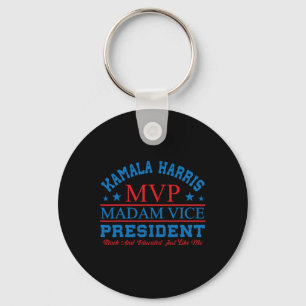 Chaveiro Kamala Harris Mvp Senhora Vice-Presidente Black An