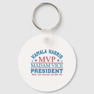 Chaveiro Kamala Harris Mvp Senhora Vice-Presidente Black An