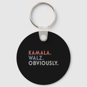 Chaveiro Kamala Harris Tim W Obviamente Vote Harris Waltz 2