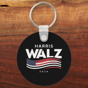 Chaveiro Kamala Harris Tim Walz Walz 2024 Eleição