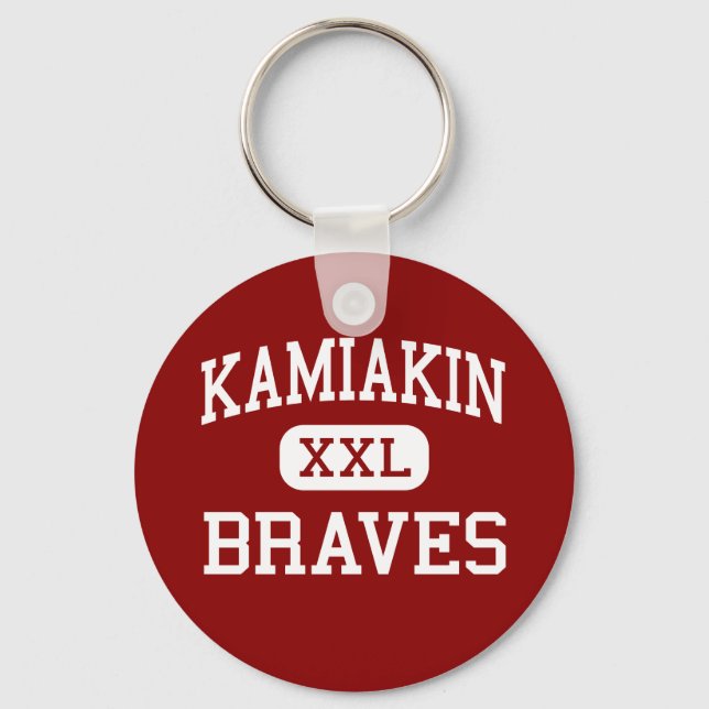 Chaveiro Kamiakin - Braves - Alto - Kennewick Washington (Frente)