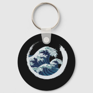 Chaveiro Kanagawa Japonês A onda do excelente