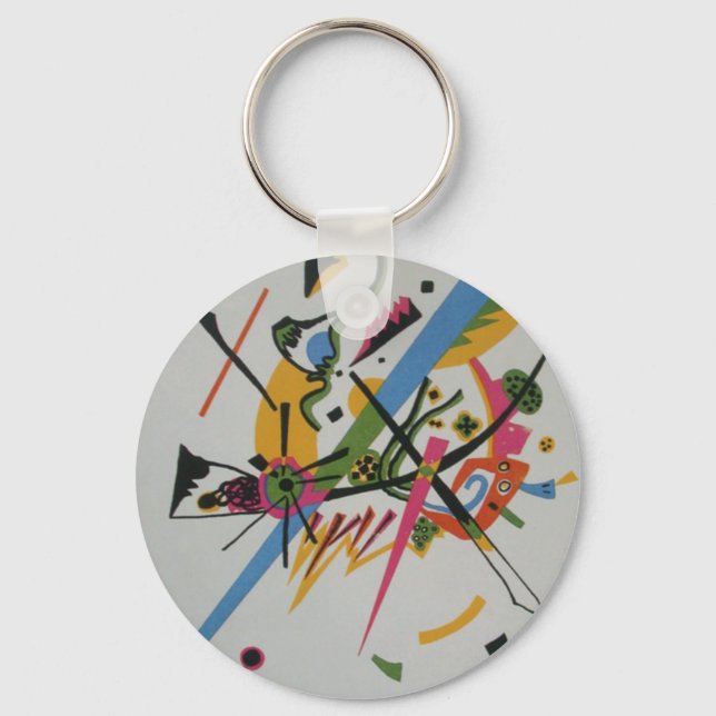 Chaveiro Kandinsky Pequenos Mundos Kleine Wells I (Frente)