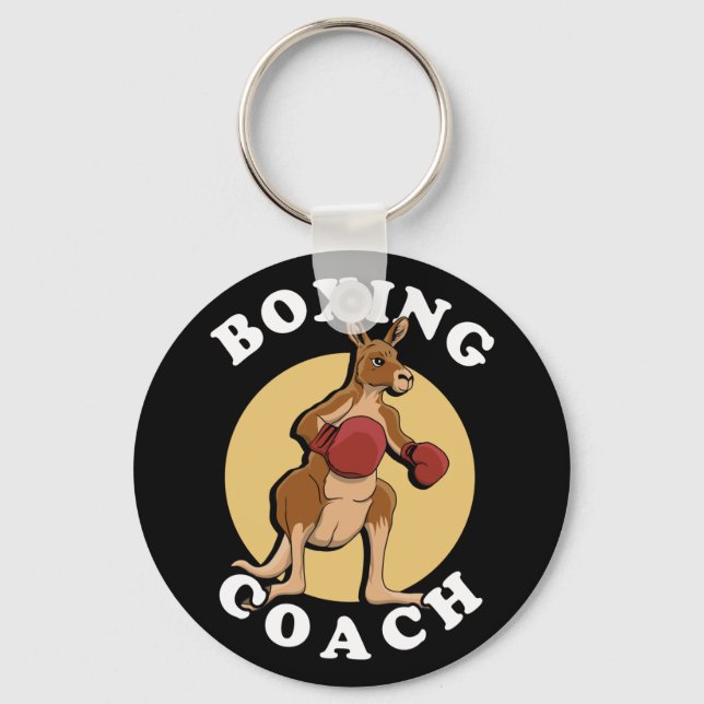 Chaveiro Kangaroo Boxing Coach (Frente)