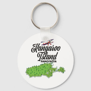 Chaveiro Kangaroo Island Australia map
