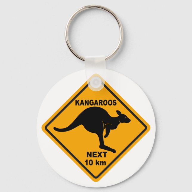 Chaveiro Kangaroos Próximo 10 km (Frente)