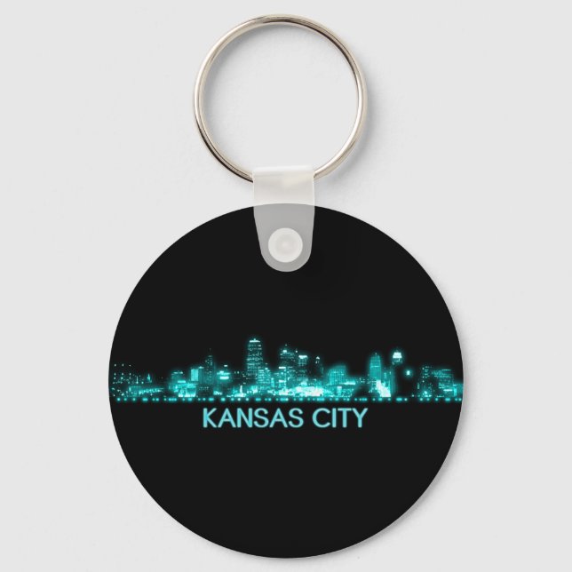 Chaveiro Kansas City Skyline (Frente)