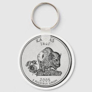 Chaveiro Kansas State Quarter