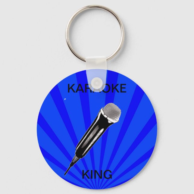Chaveiro Karaoke King (Frente)