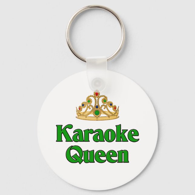 Chaveiro Karaoke Queen (Frente)