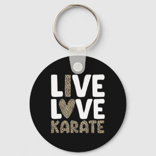 Chaveiro Karate Art Para Homens Crianças Artes Marciais Neg