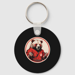 Chaveiro Karate Bear Plush - Artes Marciais Inspiraram Lar