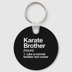 Chaveiro Karate Brother Definition Engraçado Esporte Arte M