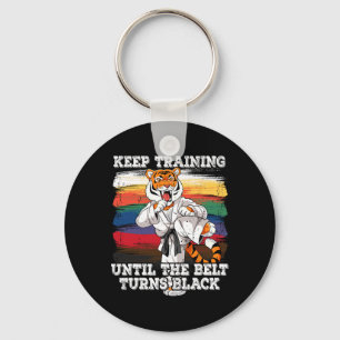 Chaveiro Karate Continue Treinando Até O Cinturão Ficar Pre