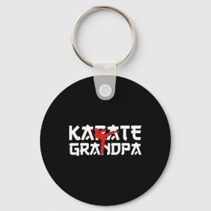 Chaveiro Karate Grandpa Black Belt Lutando Estilo de Vida K