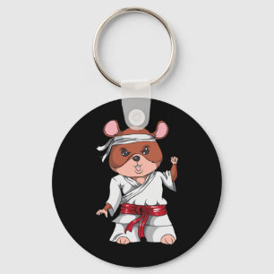 Chaveiro Karate Hamster Kickboxing Arte Marcial Jiu Jitsu F